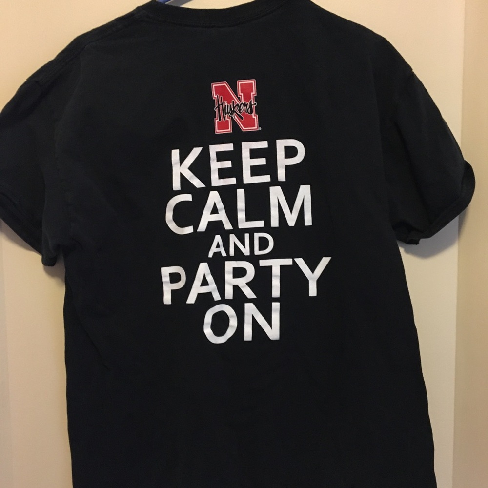 Nebraska Huskers “Keep Calm” T-Shirt